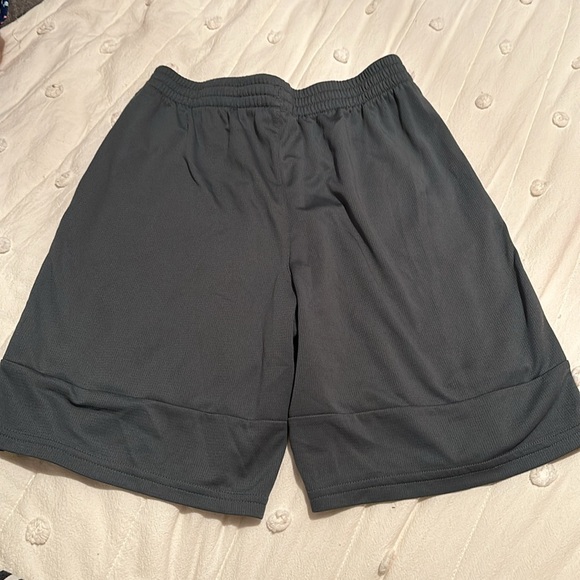 Adidas Boys Shorts Color:Grey/Black - Picture 4 of 4